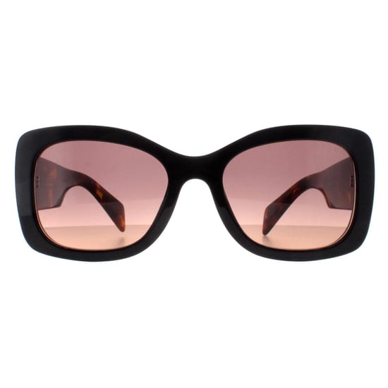 Prada Oval Womens Mahogany Brown Gradient PRA08S