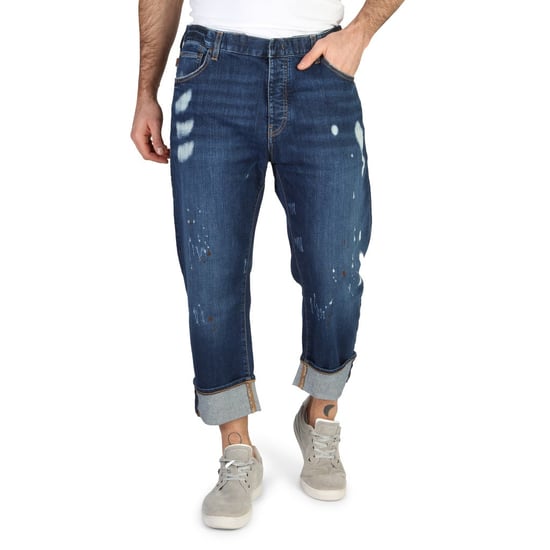 Emporio Armani   Boyfriend Lengte enkel  Blauw - Image 5