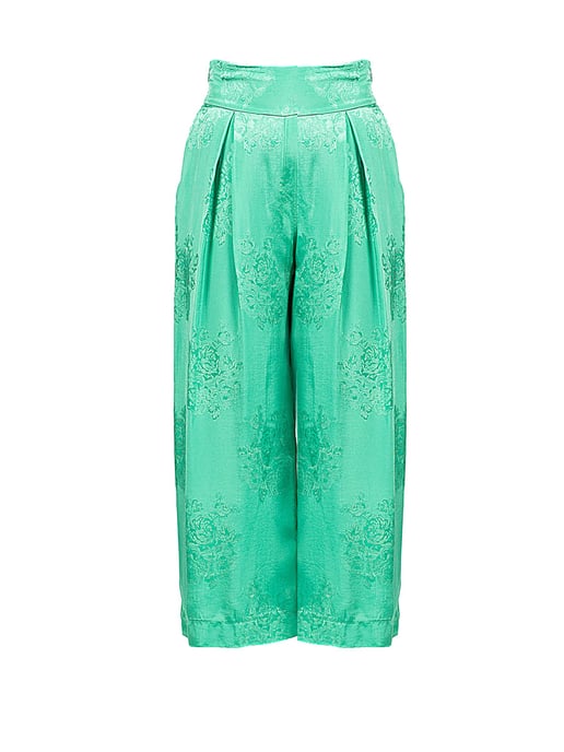 Pinko broek Teso 1 Vrouw groen - Image 1