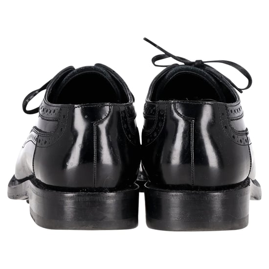 Celine Brogue Veterschoenen in Zwart Kalfsleer - Image 4