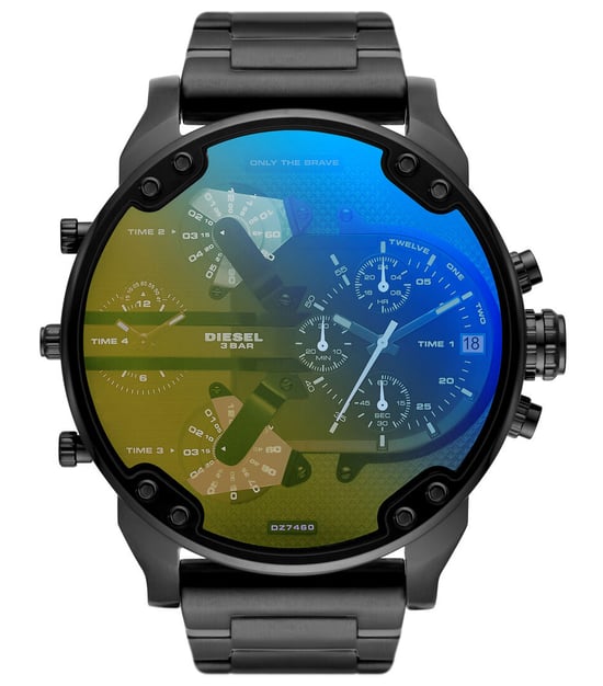 Diesel Mr. Daddy 2.0 Heren Zwarte Horloge DZ7460 - Image 1