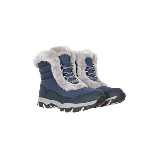 Mountain Warehouse Dames/Dames Ohio Thermische Snowboots met Korte Schacht (Blauw) - Image 4
