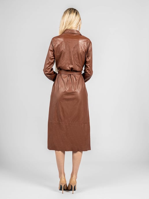 Pinko jurk Maris Vrouw bruin - Image 4