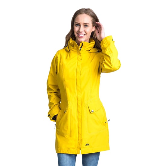 Trespass - Dames Rainy Day Waterproof Jas (Geel) - Image 5