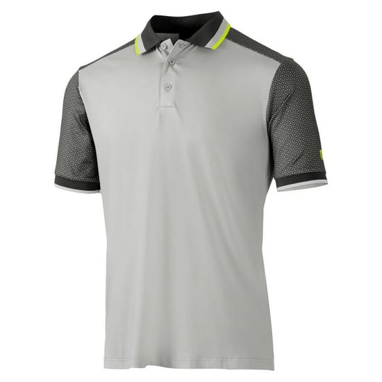 Island Green Heren Golf Poloshirt (Zilvergrijs/Charcoal) - Image 1