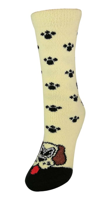 Nieuwigheid pantoffelsokken voor dames met dierenmotieven - Hond - Image 1