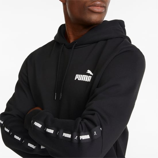 PUMA Mannen Essentials+ Tape Hoodie Hooded Top - Image 4