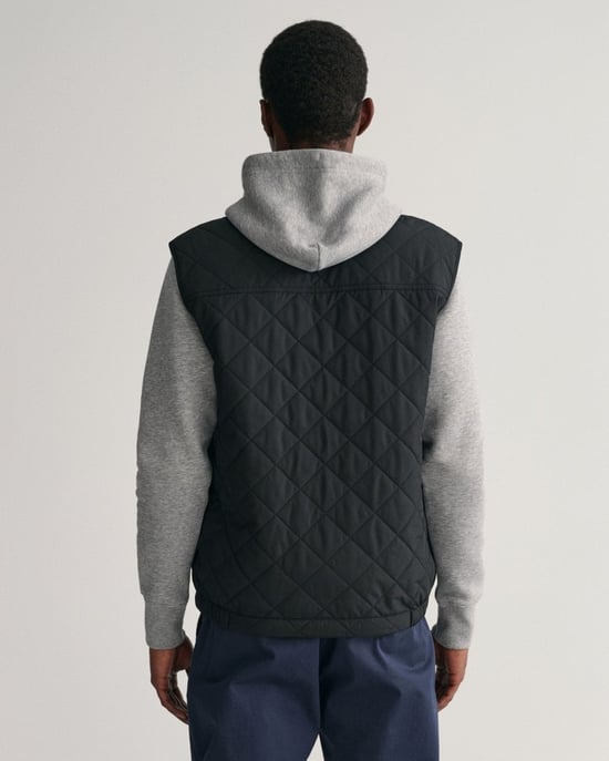 GANT Mens Quilted Windcheater Vest
