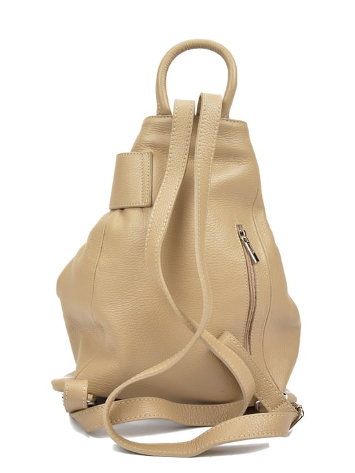 Anna Luchini SS22 AL 1083 Beige Rundleer Tas - Image 2