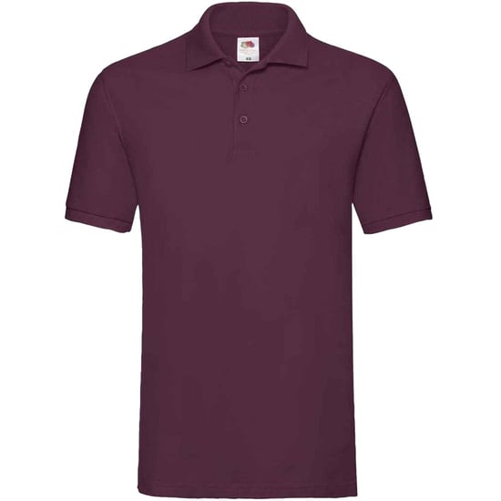 Fruit of the Loom Heren Premium Katoenen Piqué Poloshirt (Bourgondië) - Image 1