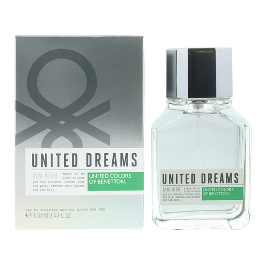 Benetton United Dreams Aim High Eau de Toilette 100ml Spray For Men