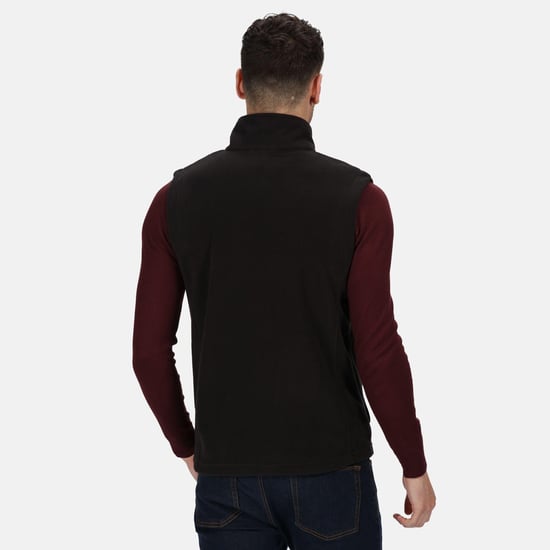 Regatta Mens Micro Fleece Bodywarmer / Gilet (Black)