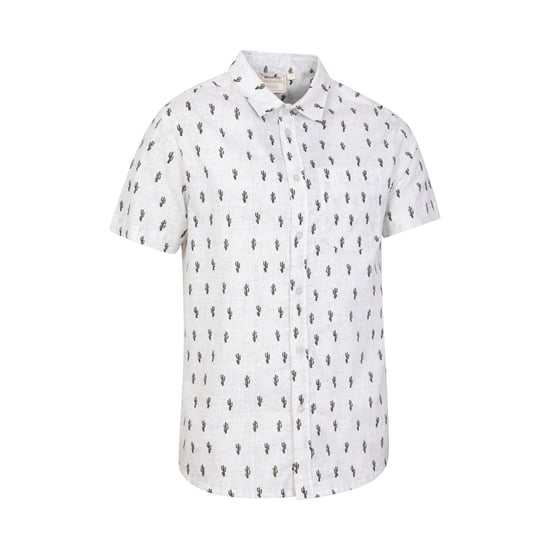 Mountain Warehouse Heren Preston Illustratie Shirt (Wit) - Image 4