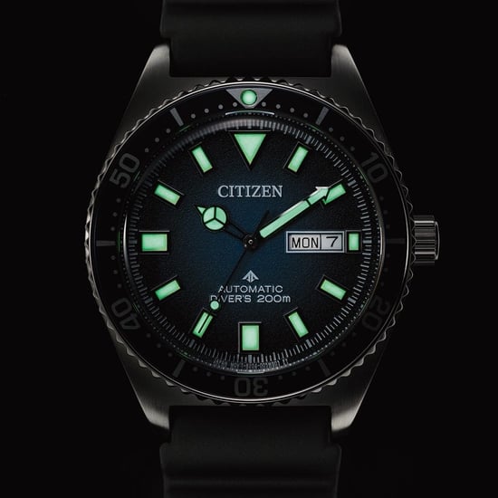 Citizen Promaster Marine Heren Zwarte Horloge NY0129-07LE - Image 5