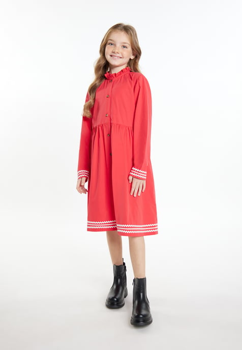 Dreimaster Jurk meisjes (kinderen) rood - Image 2