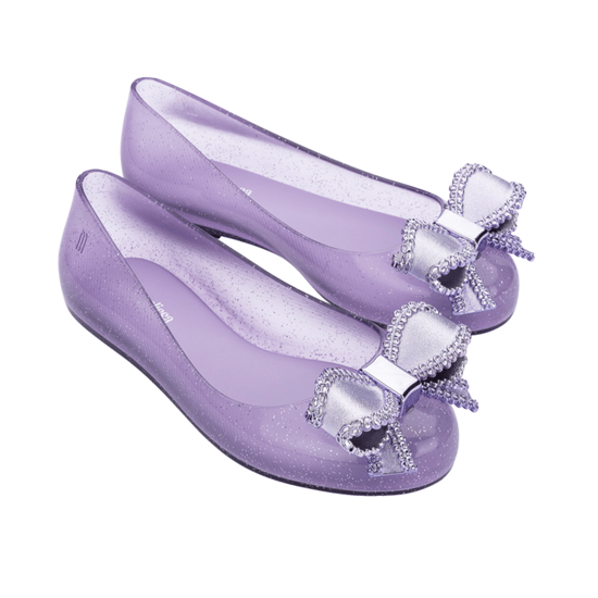 Sweet Love Lilac/Metallic Violet Flats - Image 5