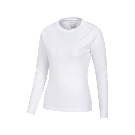 Mountain Warehouse Dames/Dames Talus Top met lange mouwen (Wit) - Image 3