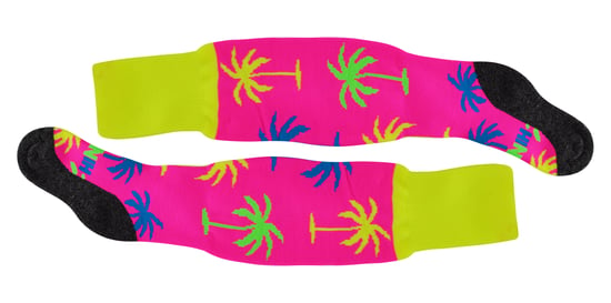 Hockeysokken met kleurrijke coole grappige funky ontwerpen | Hingly | Heren & Dames | Ideaal voor Sport - Palmboom - Image 2