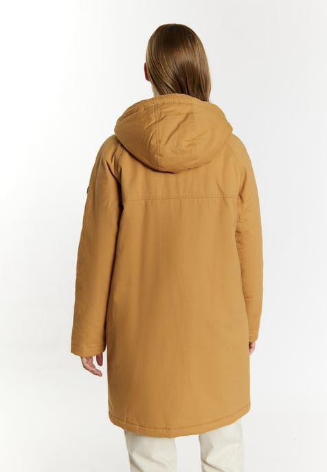 Dreimaster Winter parka Dames Kameel - Image 4