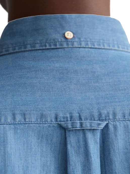 Gant Heren Regular Fit Overhemd | Indigo Overhemd - Image 4