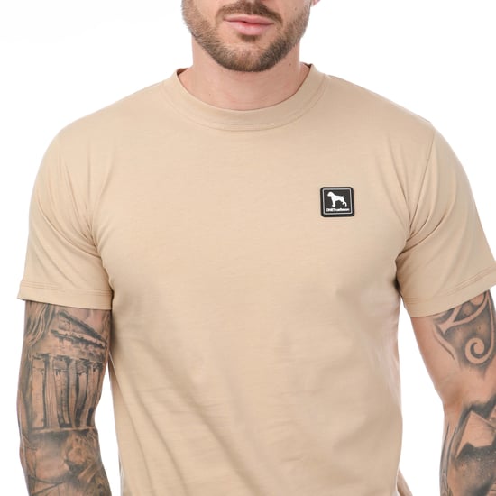 Heren-T-shirt One True Saxon Dixon in Zand - Image 3