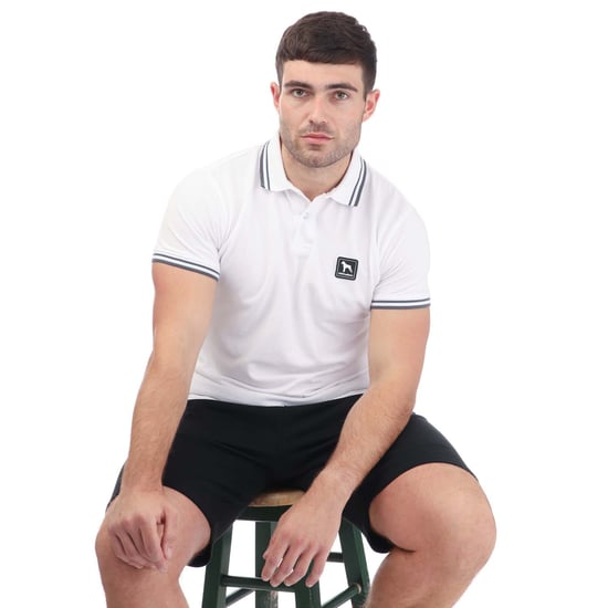 Herenpoloshirt One True Saxon Dixon in Wit - Image 4