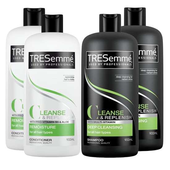TRESemme Cleanse and Replenish Shampoo and Conditioner, 2 Pack, 900ml