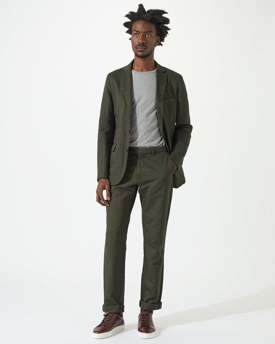 Italian Cotton Linen Garment Dye Jacket