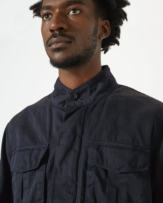 Cotton Linenen Field Jacket