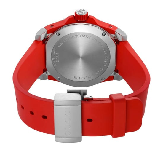 Gucci YA136315 Dive rode tijgerkop wijzerplaat herenhorloge - Image 2
