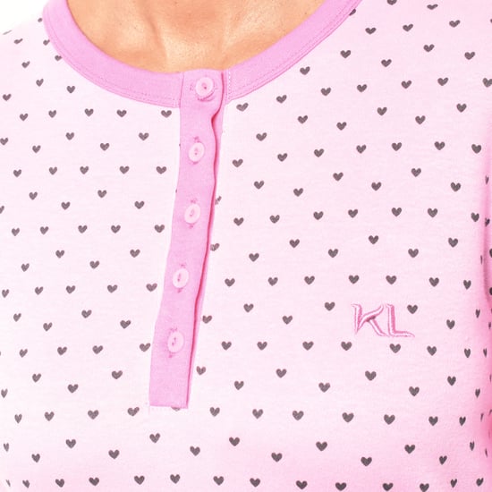 KLP1 women's long-sleeved winter pajamas