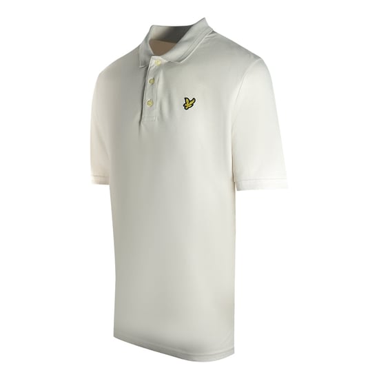 Lyle & Scott getextureerd licht mist-poloshirt - Image 2