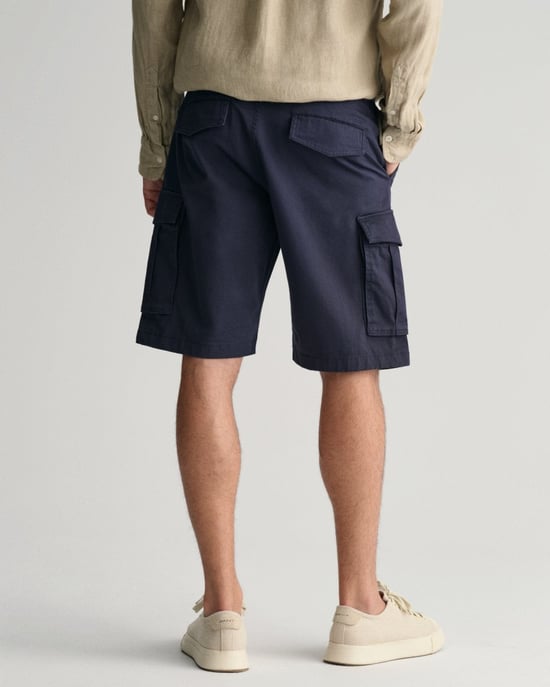 GANT Mens Relaxed Twill Cargo Shorts