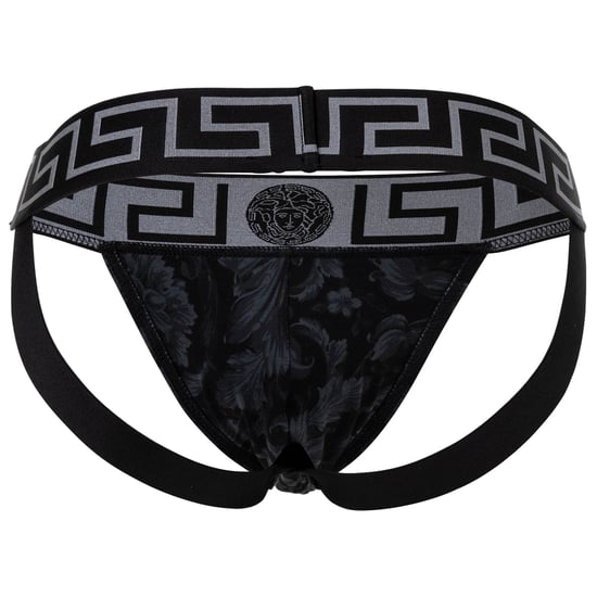 Versace Stretch Organisch Jersey Barocco Helemaal Jockstrap - Image 2