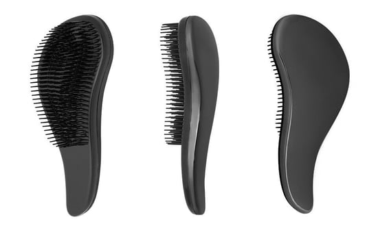 Detangling Hair Brush - Reduces Hair Breakage, Split Ends & Damage, Space Grey