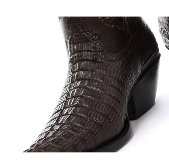 Grinders Brown Leather Western Cowboy Boots – Carolina