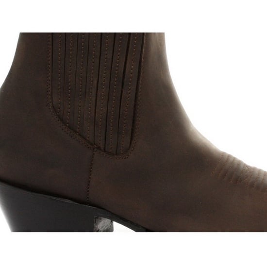 Grinders Unisex Brown Western Ankle Boots- Maverick