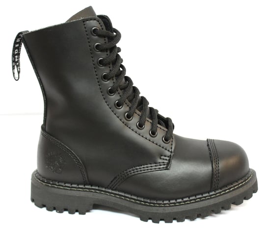 Grinders Stag CS Black Unisex Safety Steel Toe Cap Military Punk Boots