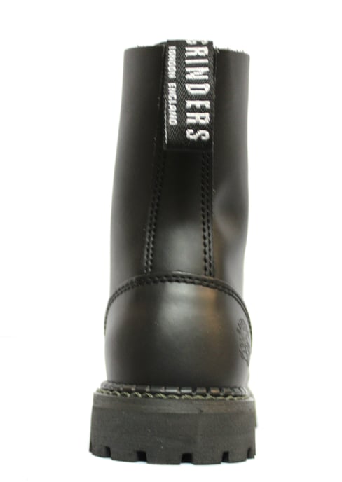 Grinders Stag CS Black Unisex Safety Steel Toe Cap Military Punk Boots