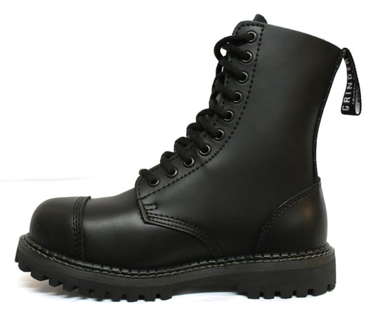 Grinders Stag CS Black Unisex Safety Steel Toe Cap Military Punk Boots