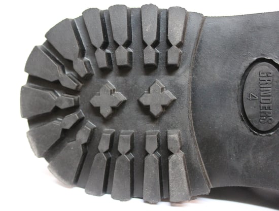 Grinders Stag CS Black Unisex Safety Steel Toe Cap Military Punk Boots