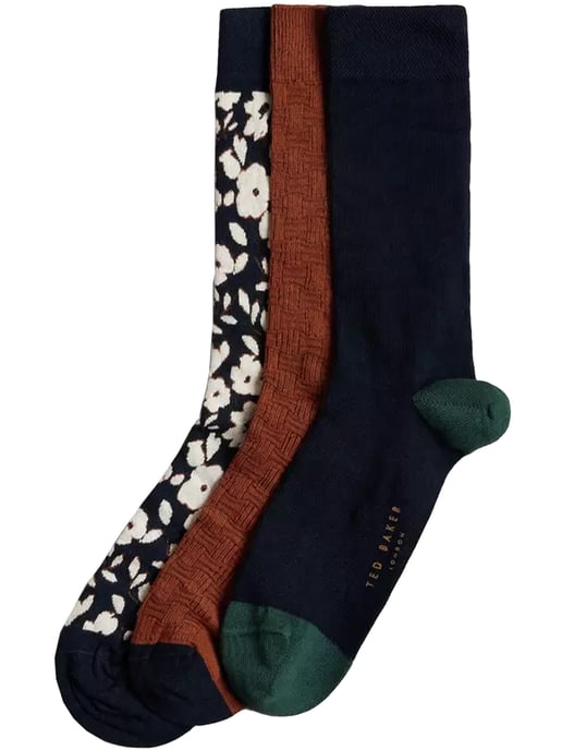 Ted Baker | Heren Crew Sokken 3 Pack Geschenkset - BECOOLS - Image 2