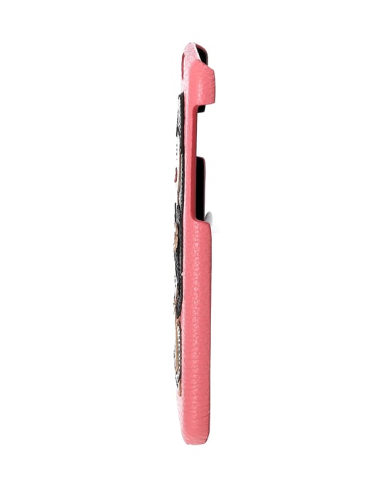 Dolce & Gabbana Iphone 6 Phone Case in Pink Leather - Image 2