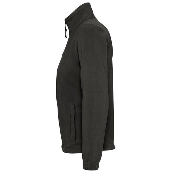 SOLS Dames/dames North Full Zip Fleece Jacket (Zwart) - Image 3