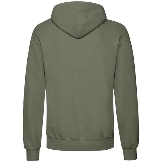 Fruit of the Loom Volwassenen Unisex klassiek sweatshirt met capuchon (Klassieke Olijf) - Image 2