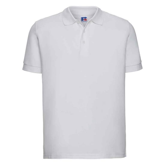 Russell Heren Ultimate Piqué Katoen Poloshirt (Wit) - Image 1