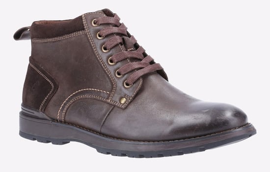 Hush Puppies Dean Suède Bruine Herenlaarzen - Image 2