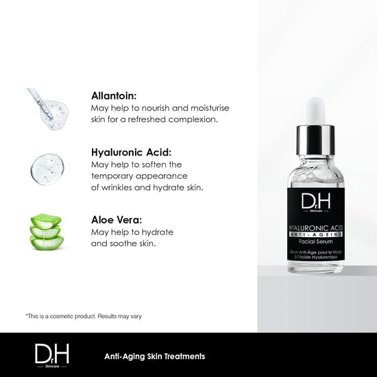 Dr H Anti-Aging Hyaluronzuur Gezichtserum 30ml - Image 5