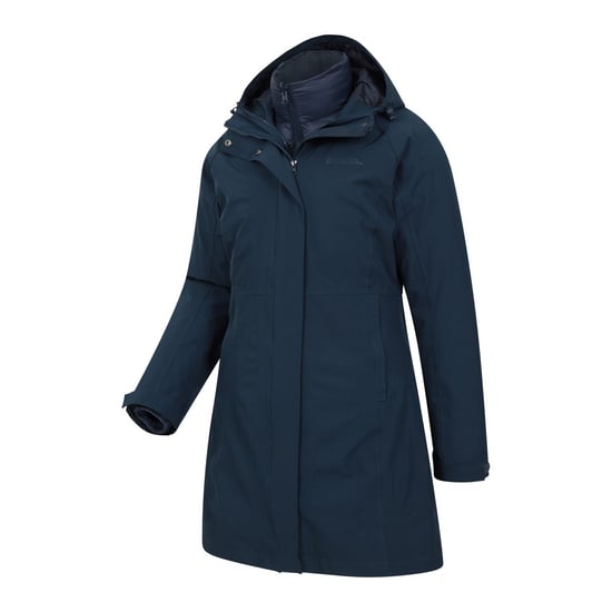 Mountain Warehouse Dames/Dames Alaska Lange 3 in 1 Jas (Marine) - Image 5