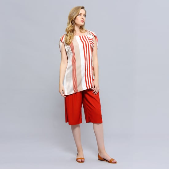 Long Stripe Print Game Top - Image 3